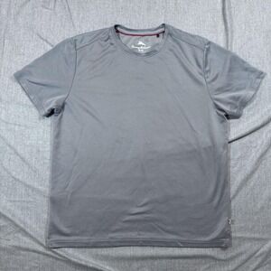 Tommy Bahama Shirt Mens Medium Gray Short Sleeve TENCEL‎ Modal Performance Tee